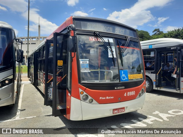 Express Transportes Urbanos Ltda 4 8980 na cidade de São Paulo, São Paulo, Brasil, por Guilherme Lucas Martins De Assunção. ID da foto: 9639490.