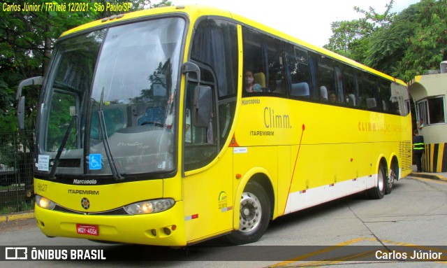 Viação Itapemirim 8627 na cidade de São Paulo, São Paulo, Brasil, por Carlos Júnior. ID da foto: 9640023.