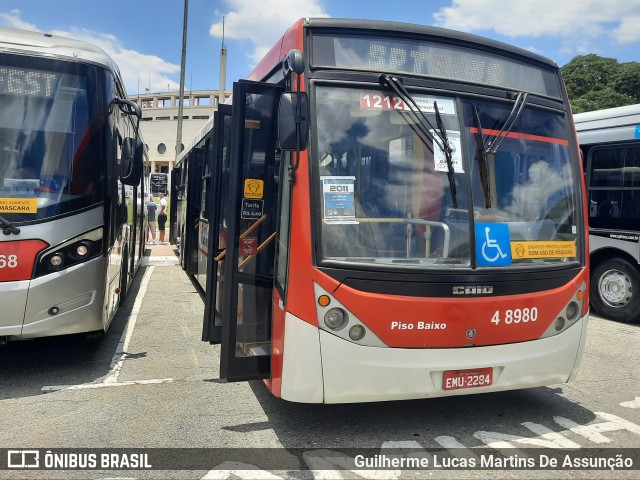 Express Transportes Urbanos Ltda 4 8980 na cidade de São Paulo, São Paulo, Brasil, por Guilherme Lucas Martins De Assunção. Número da foto: #9639291.