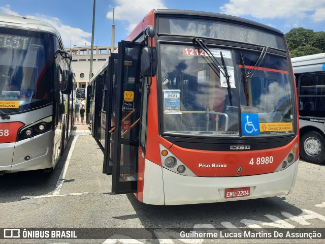 Express Transportes Urbanos Ltda 4 8980 na cidade de São Paulo, São Paulo, Brasil, por Guilherme Lucas Martins De Assunção. ID da foto: 9639291.