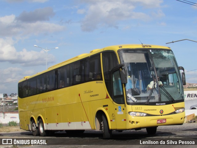 Viação Itapemirim 5853 na cidade de Caruaru, Pernambuco, Brasil, por Lenilson da Silva Pessoa. ID da foto: 10434487.