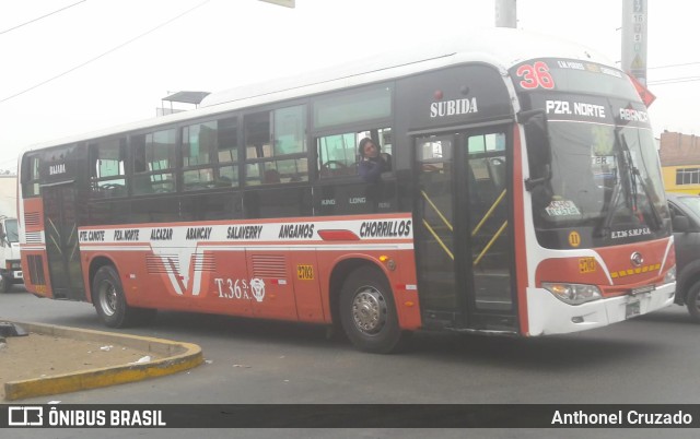 Empresa de Transporte 36 11 na cidade de San Martín de Porres, Lima, Lima Metropolitana, Peru, por Anthonel Cruzado. ID da foto: 10434053.