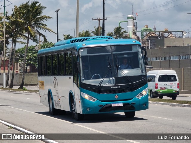 RF Bus 0022 na cidade de Maceió, Alagoas, Brasil, por Luiz Fernando. ID da foto: 10435735.