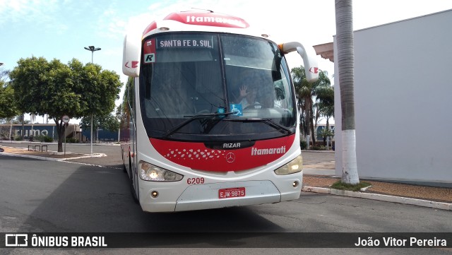Expresso Itamarati 6209 na cidade de Estrela d`Oeste, São Paulo, Brasil, por João Vitor Pereira. Número da foto: #10436035.