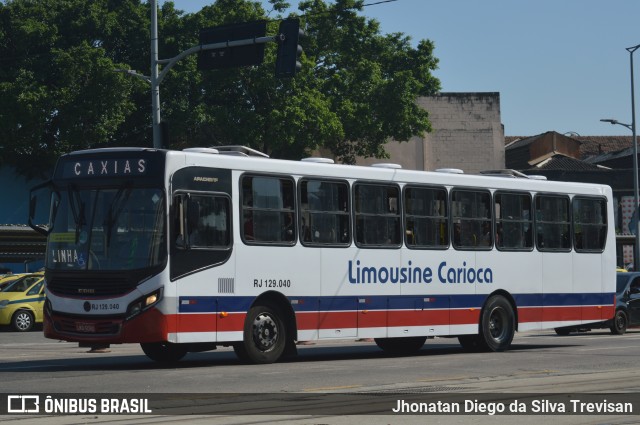 Empresa de Transportes Limousine Carioca RJ 129.040 na cidade de Rio de Janeiro, Rio de Janeiro, Brasil, por Jhonatan Diego da Silva Trevisan. ID da foto: 10434354.