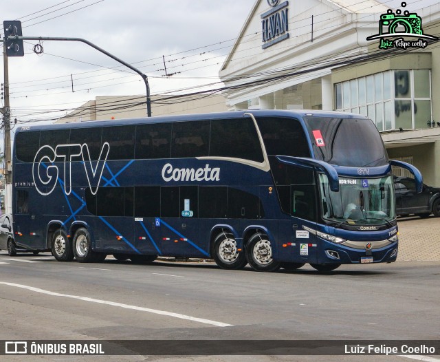 Viação Cometa 719303 na cidade de Juiz de Fora, Minas Gerais, Brasil, por Luiz Felipe Coelho. ID da foto: 10435063.