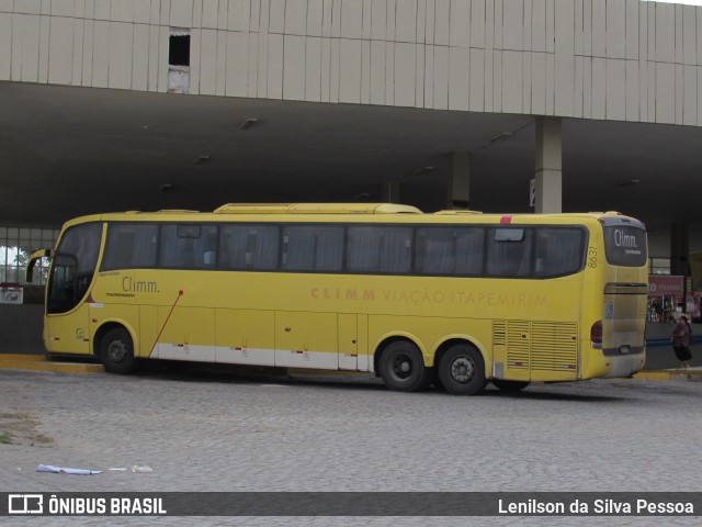 Viação Itapemirim 8631 na cidade de Caruaru, Pernambuco, Brasil, por Lenilson da Silva Pessoa. ID da foto: 10434515.