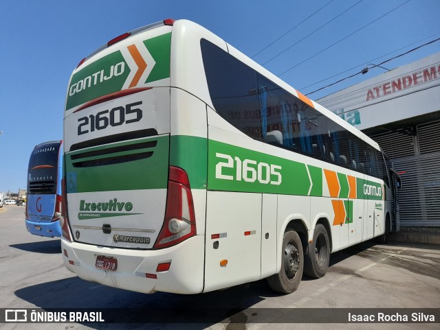 Empresa Gontijo de Transportes 21605 na cidade de Brasília, Distrito Federal, Brasil, por Isaac Rocha Silva. Número da foto: #10436138.
