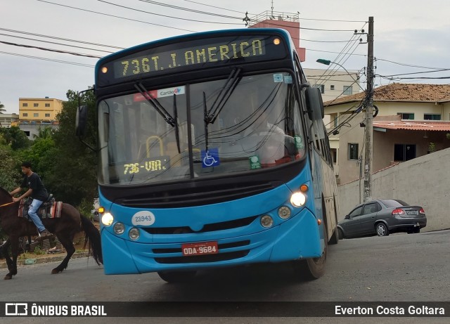 Viação Grande Vitória 23943 na cidade de Cariacica, Espírito Santo, Brasil, por Everton Costa Goltara. Número da foto: #10465828.