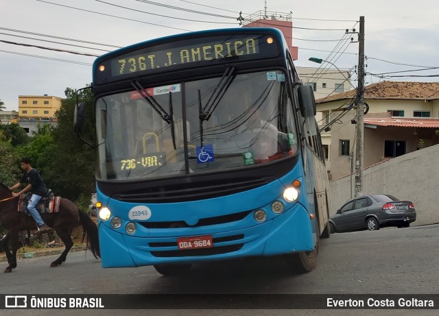 Viação Grande Vitória 23943 na cidade de Cariacica, Espírito Santo, Brasil, por Everton Costa Goltara. ID da foto: 10465828.