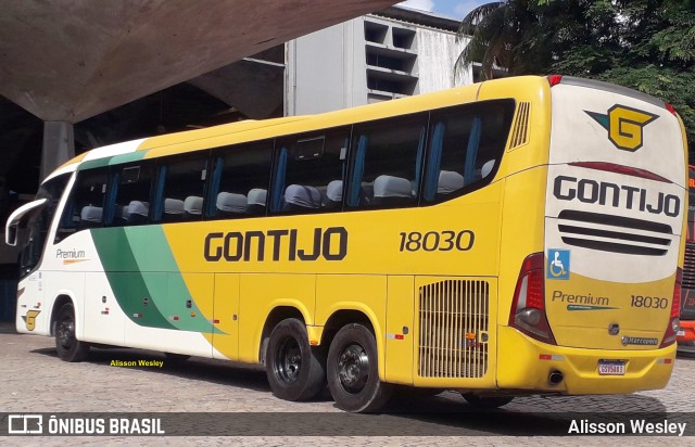 Empresa Gontijo de Transportes 18030 na cidade de Fortaleza, Ceará, Brasil, por Alisson Wesley. Número da foto: #10465486.