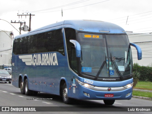 Viação Águia Branca 14012 na cidade de Juiz de Fora, Minas Gerais, Brasil, por Luiz Krolman. Número da foto: #10463803.