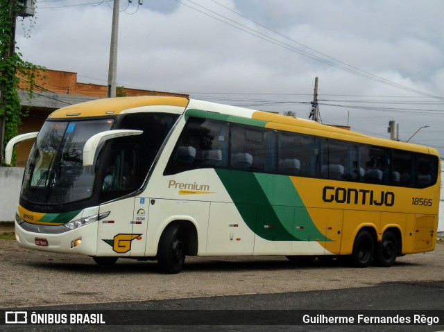 Empresa Gontijo de Transportes 18565 na cidade de Teresina, Piauí, Brasil, por Guilherme Fernandes Rêgo. ID da foto: 10467311.