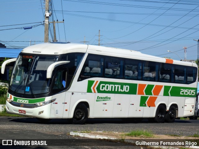 Empresa Gontijo de Transportes 21505 na cidade de Teresina, Piauí, Brasil, por Guilherme Fernandes Rêgo. ID da foto: 10467367.