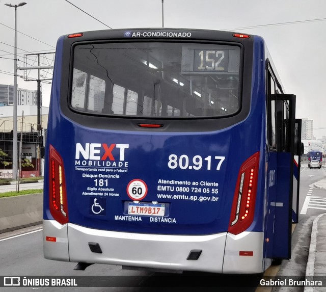 Next Mobilidade - ABC Sistema de Transporte 80.917 na cidade de São Bernardo do Campo, São Paulo, Brasil, por Gabriel Brunhara. Número da foto: #10468289.
