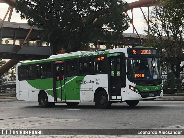 Caprichosa Auto Ônibus B27216 na cidade de Rio de Janeiro, Rio de Janeiro, Brasil, por Leonardo Alecsander. Número da foto: #10468639.