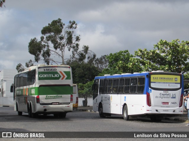 Empresa Gontijo de Transportes 14660 na cidade de Caruaru, Pernambuco, Brasil, por Lenilson da Silva Pessoa. Número da foto: #10467192.