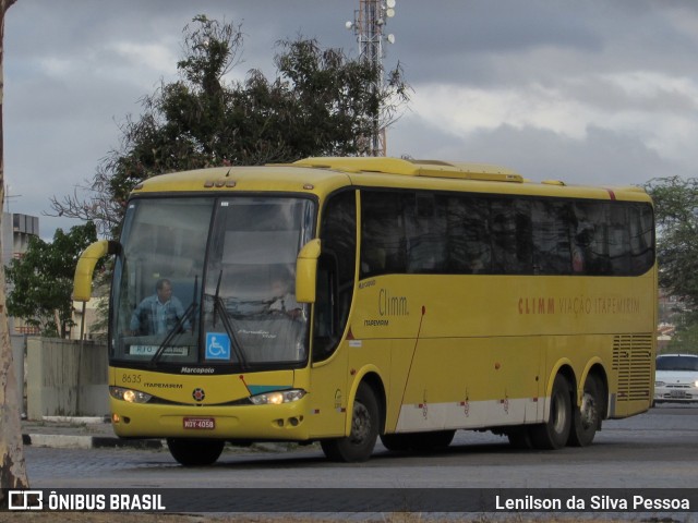 Viação Itapemirim 8635 na cidade de Caruaru, Pernambuco, Brasil, por Lenilson da Silva Pessoa. ID da foto: 10467217.