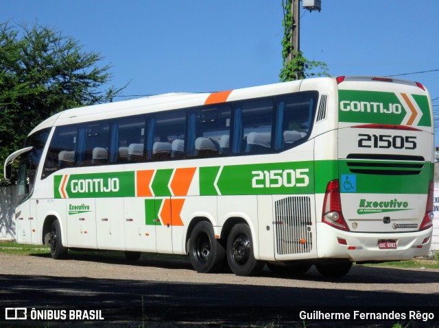 Empresa Gontijo de Transportes 21505 na cidade de Teresina, Piauí, Brasil, por Guilherme Fernandes Rêgo. ID da foto: 10467364.