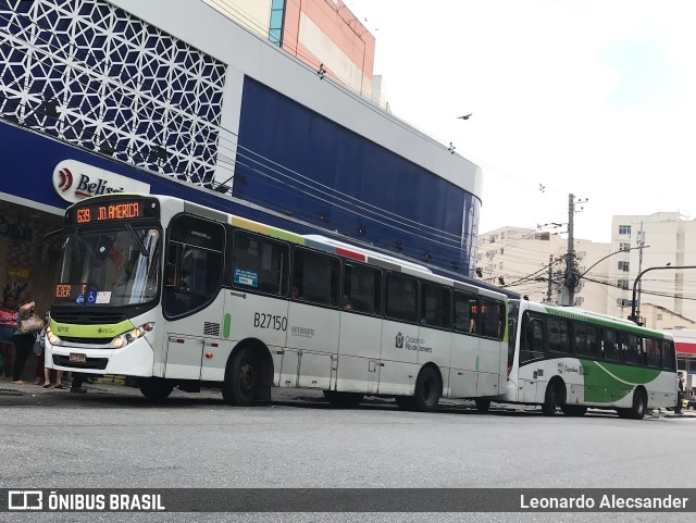 Caprichosa Auto Ônibus B27150 na cidade de Rio de Janeiro, Rio de Janeiro, Brasil, por Leonardo Alecsander. ID da foto: 10468641.