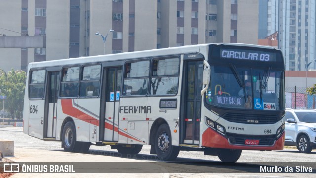 Viação Fervima 684 na cidade de Taboão da Serra, São Paulo, Brasil, por Murilo da Silva. Número da foto: #10466533.