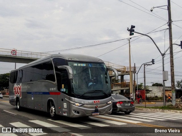 Auto Viação 1001 RJ 108.1117 na cidade de Campos dos Goytacazes, Rio de Janeiro, Brasil, por Breno Vieira. Número da foto: #10469647.