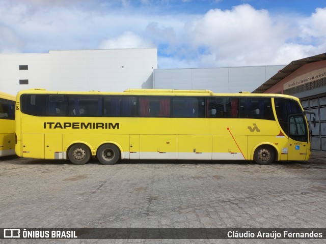 Viação Itapemirim 8911 na cidade de Campina Grande, Paraíba, Brasil, por Cláudio Araújo Fernandes. ID da foto: 10470216.