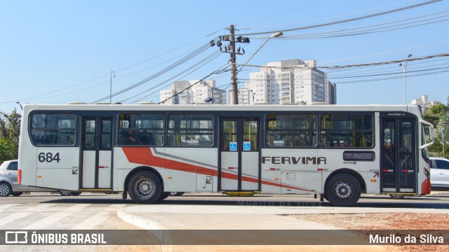 Viação Fervima 684 na cidade de Taboão da Serra, São Paulo, Brasil, por Murilo da Silva. Número da foto: #10469494.