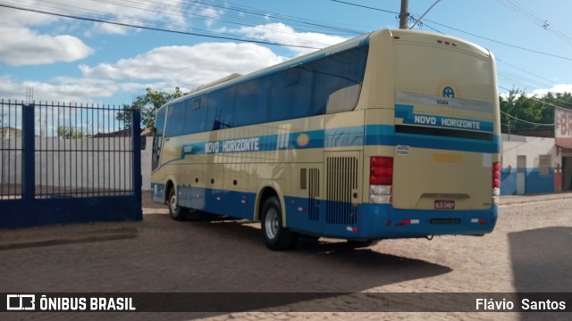 Viação Novo Horizonte 1033311 na cidade de Barra da Estiva, Bahia, Brasil, por Flávio  Santos. Número da foto: #10470282.