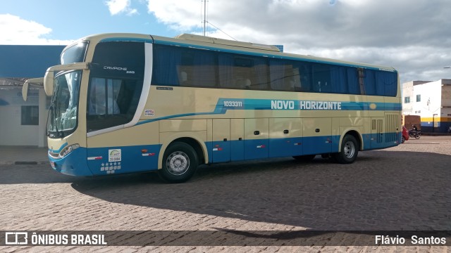 Viação Novo Horizonte 1033311 na cidade de Barra da Estiva, Bahia, Brasil, por Flávio  Santos. Número da foto: #10470254.