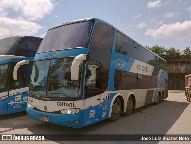 Cattani Sul Transportes e Turismo 11650 na cidade de Congonhas, Minas Gerais, Brasil, por José Luiz Soares Neto. Número da foto: #10468991.