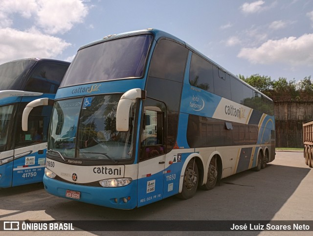 Cattani Sul Transportes e Turismo 11650 na cidade de Congonhas, Minas Gerais, Brasil, por José Luiz Soares Neto. ID da foto: 10468991.