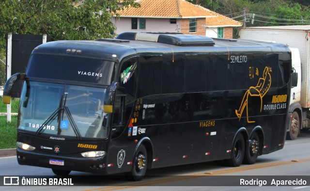 Ônibus Particulares 16000 na cidade de Conselheiro Lafaiete, Minas Gerais, Brasil, por Rodrigo  Aparecido. ID da foto: 10470448.