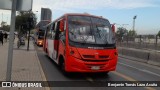 Redbus Urbano 490 na cidade de Estación Central, Santiago, Metropolitana de Santiago, Chile, por Benjamín Tomás Lazo Acuña. ID da foto: :id.