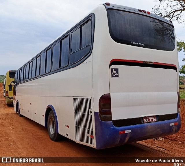 Ônibus Particulares 7730 na cidade de Lagoa Santa, Minas Gerais, Brasil, por Vicente de Paulo Alves. ID da foto: 10473467.