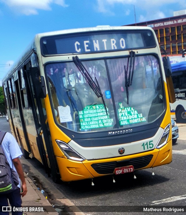 Empresa de Transportes Nova Marambaia AT-88906 na cidade de Belém, Pará, Brasil, por Matheus Rodrigues. Número da foto: #10473006.