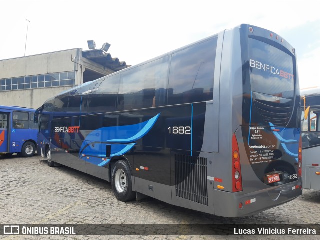 BBTT - Benfica Barueri Transporte e Turismo 1682 na cidade de Jandira, São Paulo, Brasil, por Lucas Vinicius Ferreira. ID da foto: 10474116.