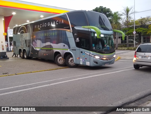 Viação Garcia 80006 na cidade de Sorocaba, São Paulo, Brasil, por Anderson Luiz Galli. Número da foto: #10473909.