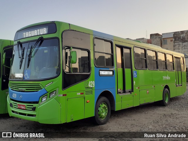 Taguatur - Taguatinga Transporte e Turismo 03429 na cidade de Teresina, Piauí, Brasil, por Ruan Silva Andrade. Número da foto: #10474212.