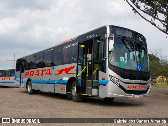 Expresso de Prata 2218 na cidade de Botucatu, São Paulo, Brasil, por Gabriel dos Santos Almeida. Número da foto: #10474355.