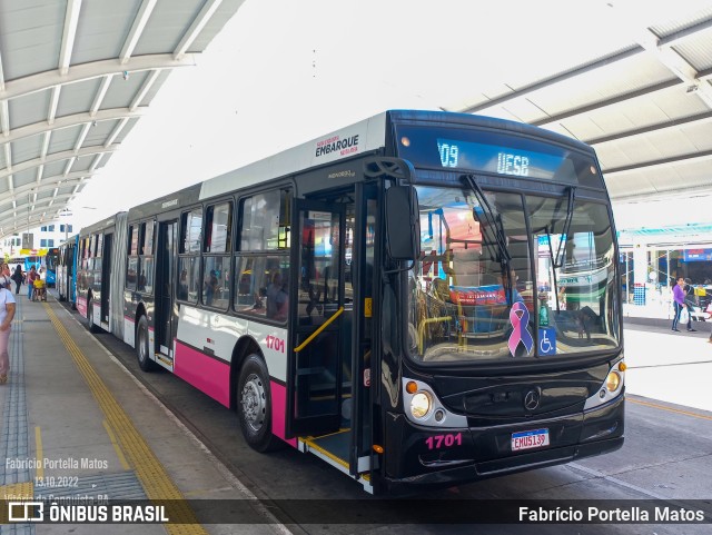 Viação Rosa Vitória da Conquista 1701 na cidade de Vitória da Conquista, Bahia, Brasil, por Fabrício Portella Matos. Número da foto: #10473482.