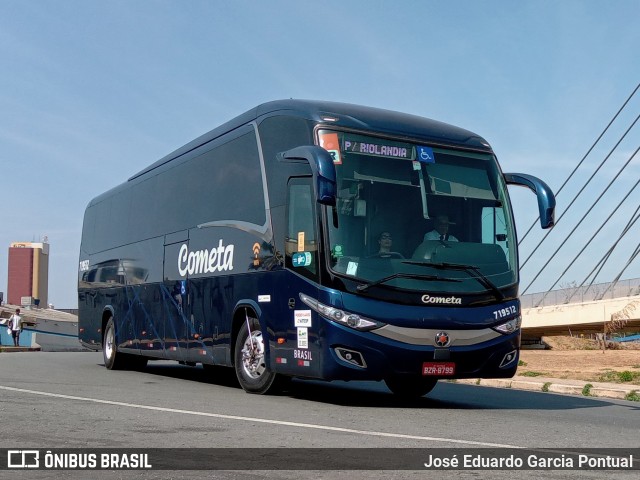Viação Cometa 719512 na cidade de Campinas, São Paulo, Brasil, por José Eduardo Garcia Pontual. Número da foto: #10473088.