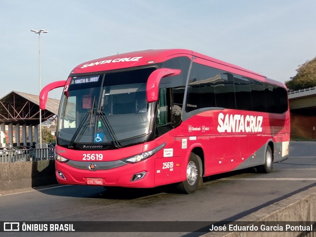 Viação Santa Cruz 25619 na cidade de Campinas, São Paulo, Brasil, por José Eduardo Garcia Pontual. Número da foto: #10473081.