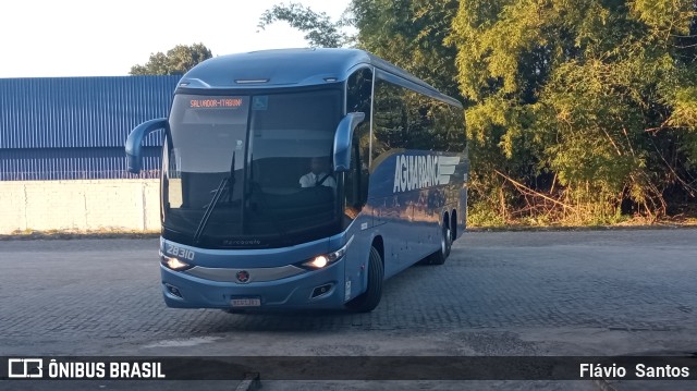 Viação Águia Branca 28310 na cidade de Cruz das Almas, Bahia, Brasil, por Flávio  Santos. Número da foto: #10474647.