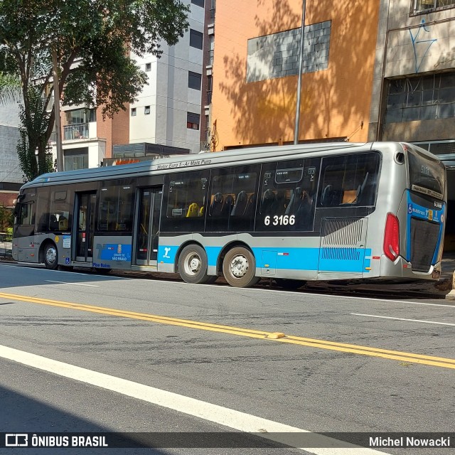 Viação Paratodos > São Jorge > Metropolitana São Paulo > Mobibrasil 6 3166 na cidade de São Paulo, São Paulo, Brasil, por Michel Nowacki. Número da foto: #10474597.
