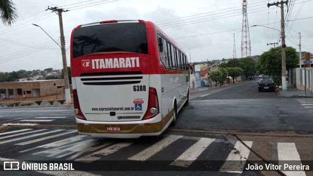 Expresso Itamarati 6388 na cidade de Estrela d`Oeste, São Paulo, Brasil, por João Vitor Pereira. ID da foto: 10475077.