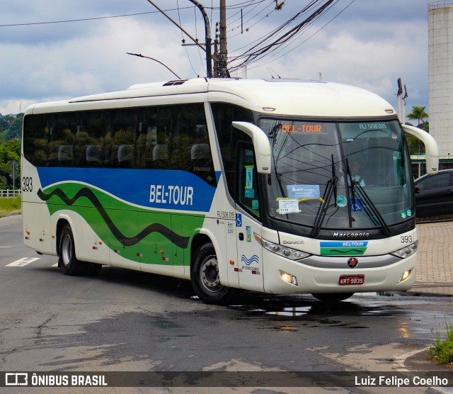 Bel-Tour Transportes e Turismo 393 na cidade de Juiz de Fora, Minas Gerais, Brasil, por Luiz Felipe Coelho. Número da foto: #10472871.
