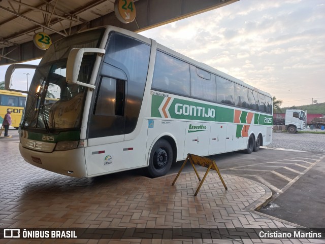 Empresa Gontijo de Transportes 21125 na cidade de Perdões, Minas Gerais, Brasil, por Cristiano Martins. ID da foto: 10473721.