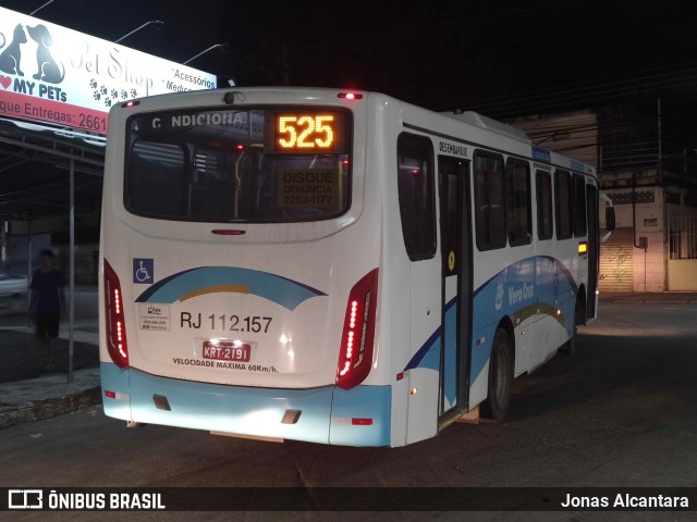 Auto Viação Vera Cruz - Belford Roxo RJ 112.157 na cidade de Belford Roxo, Rio de Janeiro, Brasil, por Jonas Alcantara. Número da foto: #10472560.