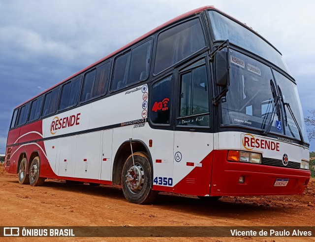 Resende Turismo 4350 na cidade de Lagoa Santa, Minas Gerais, Brasil, por Vicente de Paulo Alves. Número da foto: #10473506.